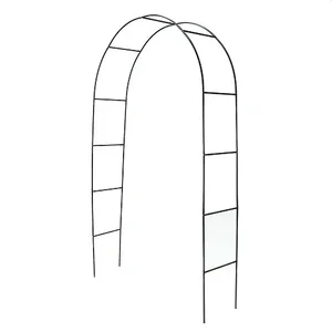 Pergola de gradina arcada metalica pentru flori