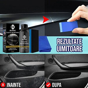 Solutie restaurare plastic auto detaliu 3