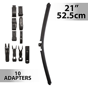 Ștergător de parbriz profesional multiadaptor, Carguard - 21" / 52.5 cm