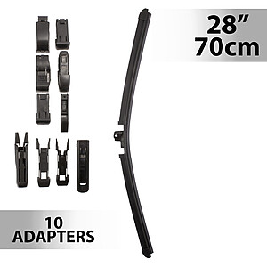 Ștergător de parbriz profesional multiadaptor, Carguard - 28" / 70 cm