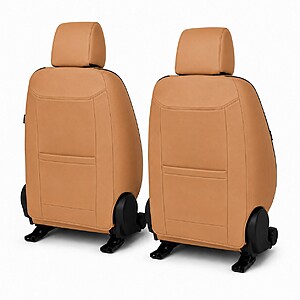Huse auto Deluxe maro caramel - imagine 7