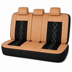 Huse auto Deluxe maro caramel - imagine 3