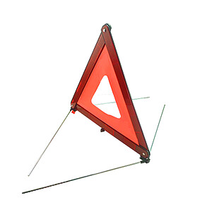 Triunghi reflectorizant auto 43 cm, Carguard - imagine 2