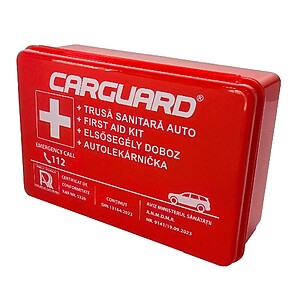 Trusă sanitară auto omologată R.A.R., Carguard