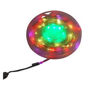 Instalatie LED RGB 10 m, USB, cu telecomanda si aplicatie pe telefon